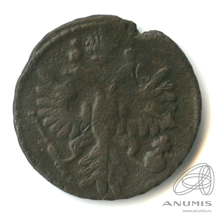 Деньга (½ копейки) 1735 — (½ копейки) - Орел 1730 г (Орел 1730 г.)