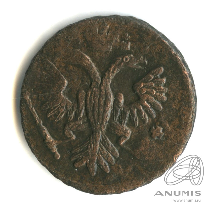 Деньга (½ копейки) 1735 — (½ копейки) - Орел 1730 г (Орел 1730 г.)