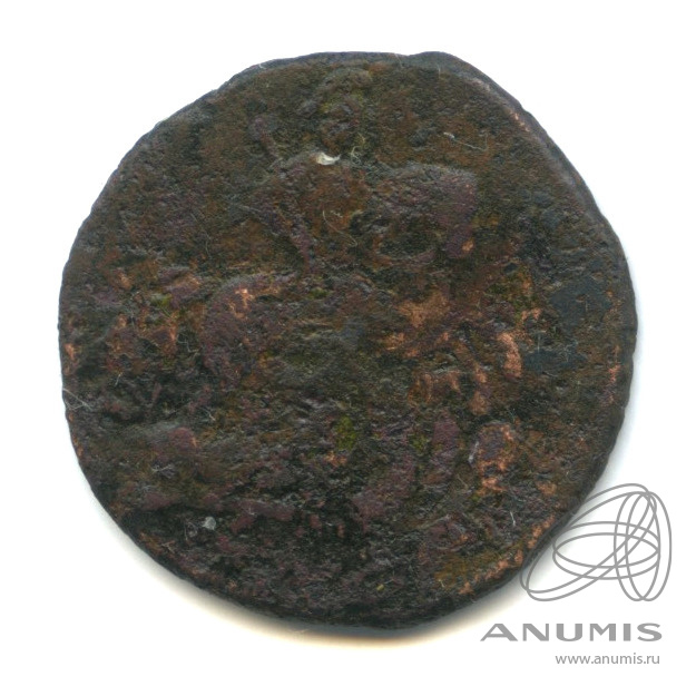 Деньга 1768 ЕМ — ½ копейки