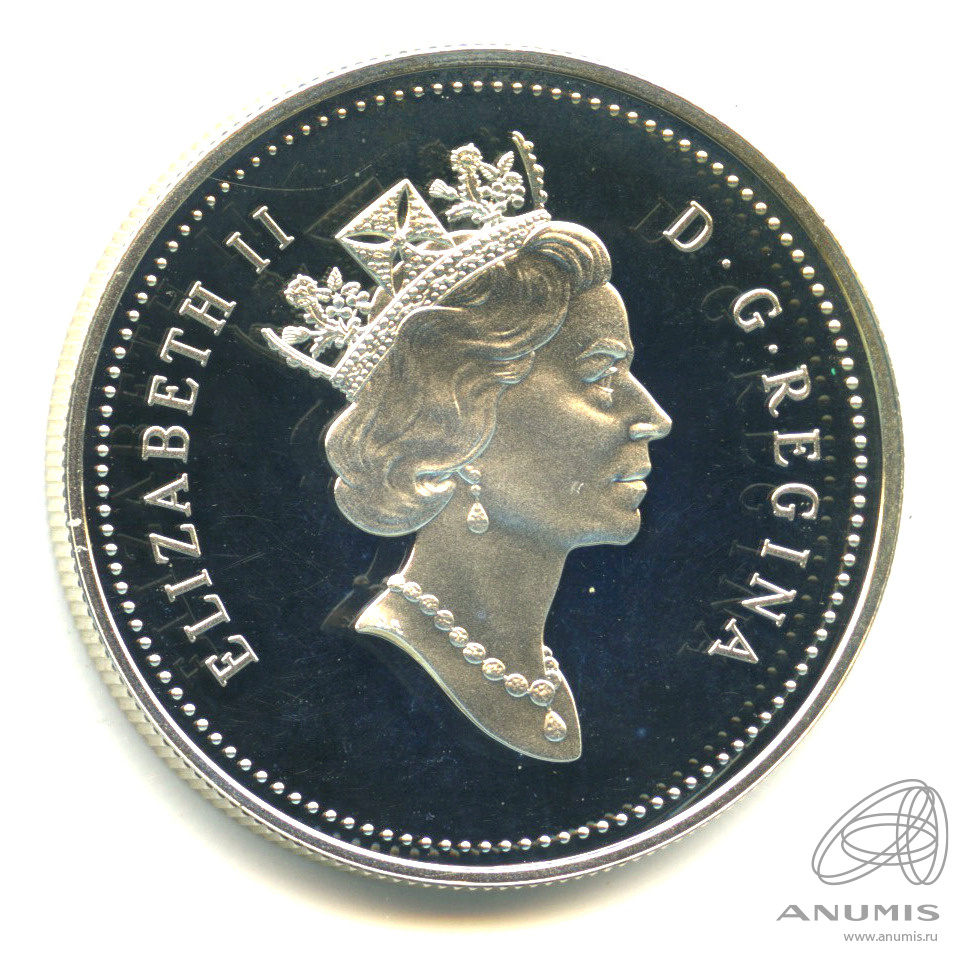 Канада 1 доллар, 1998 125 лет канадской королевской конной полиции. Королевские канадки. Доллар по 120. 120 долл