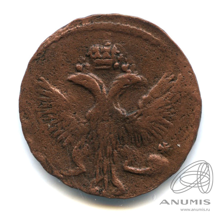 Деньга (½ копейки) 1747 — (½ копейки) - Орел 1744 г (Орел 1744 г.)