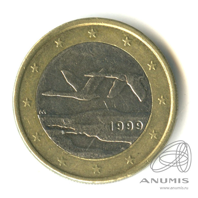 Монета евро 1999. 1 Euro монета 1999. Набор евро 1999-2005.