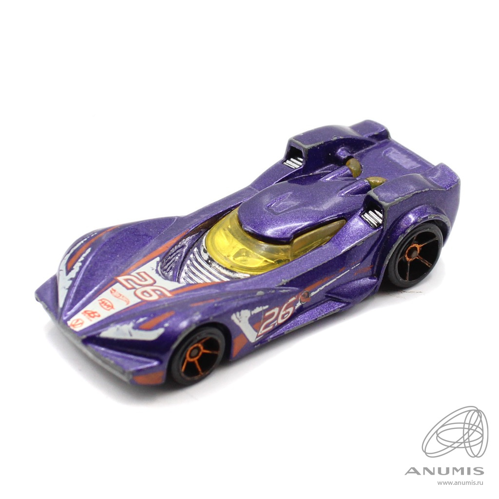 Масштабная модель машины «Hot Wheels», 7 см Низ 2009 «пластик, верх —  металл». Малайзия. Лот №3725. Аукцион №249. – ANUMIS