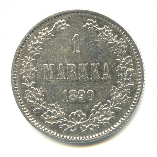 1 марка — Для Финляндии 1890 L