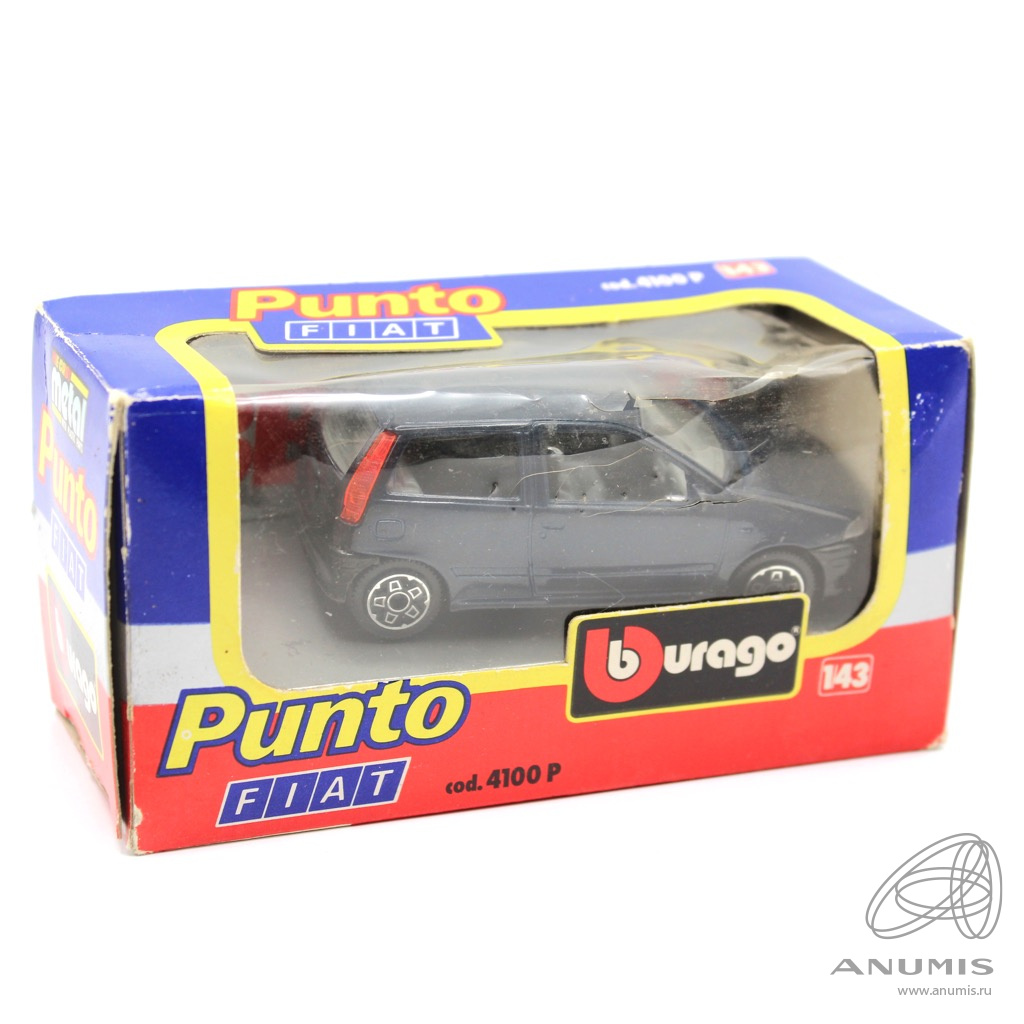 Масштабная модель автомобиля 1/43 «PUNTO FIAT». В коробке