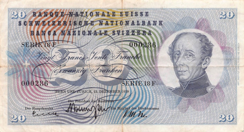 20 франков 1959