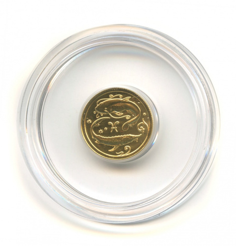 25 рублей — Рыбы 2005 ММД