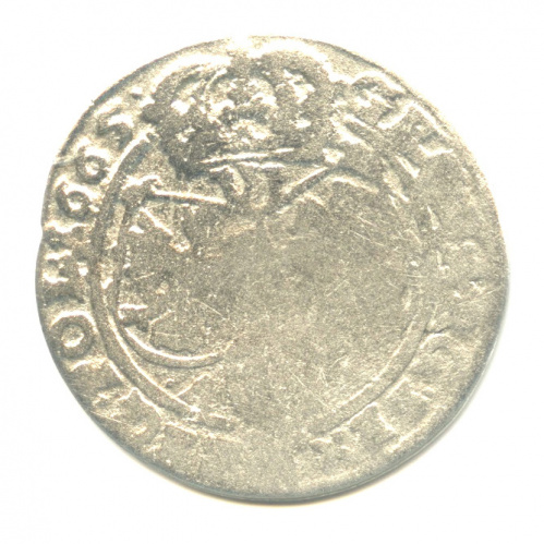 Шостак (6 грошей) 1665