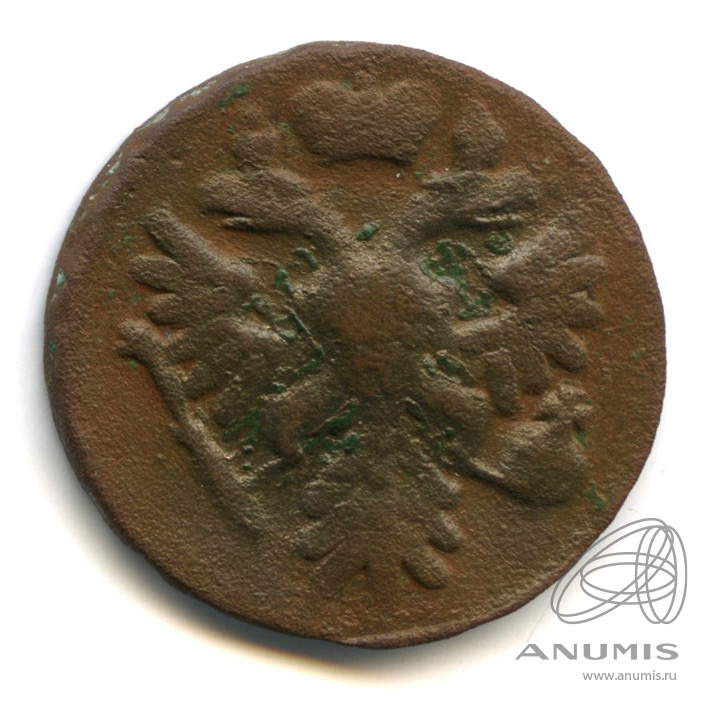Деньга (½ копейки) 1738 — (½ копейки) - Орел г (Орел 1738 г.)