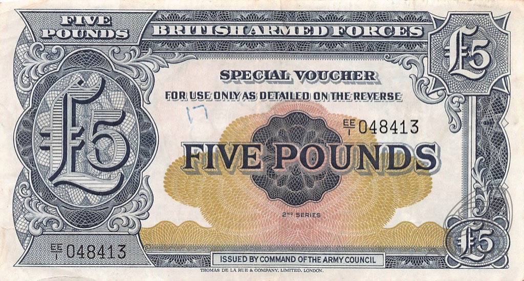 5 фунтов. Англия. Лот №3711. Аукцион №251. – ANUMIS