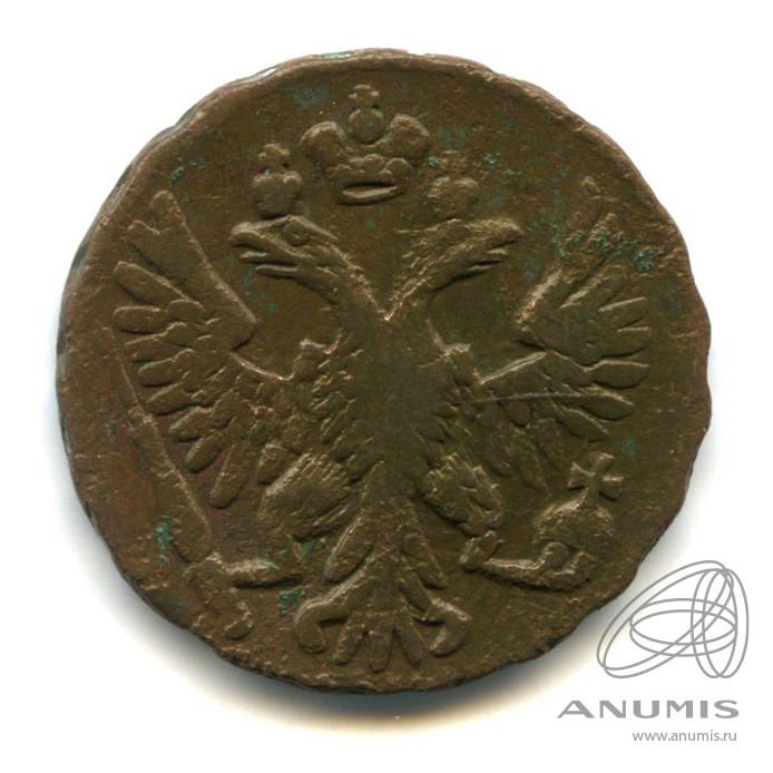 Деньга (½ копейки) 1750 — (½ копейки) - Орел 1744, 1748 г (Орел 1744, 1748 г.)