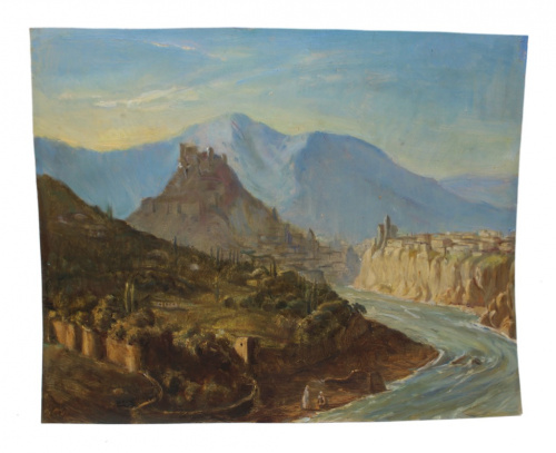 Картина «Пейзаж», масло. 35×28 см