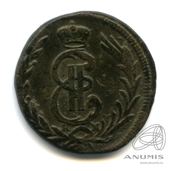 1 копейка 1778 КМ — Сибирская монета