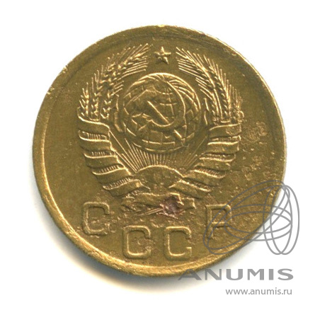 1 копейка 1940 — Венок 11 лент