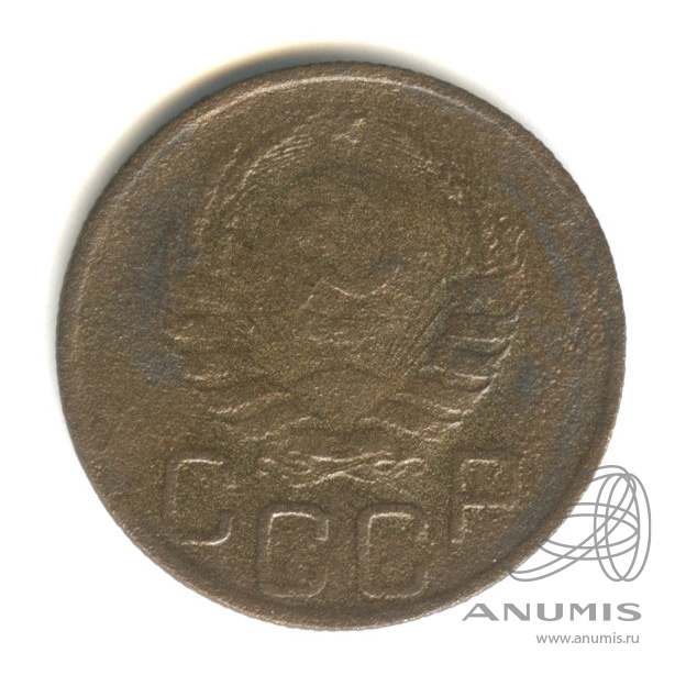 20 копеек 1937 — Венок 11 лент. л/c: Звезда плоская (л/c: Звезда плоская)