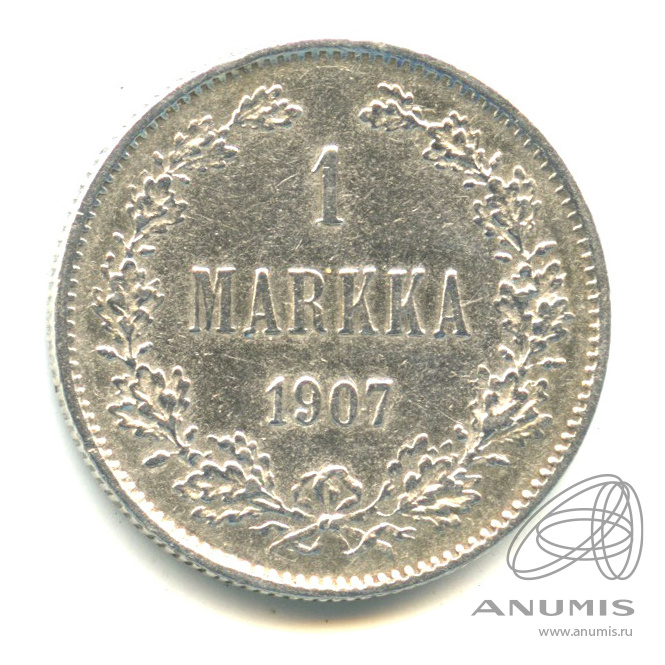 1 марка 1907 L — Для Финляндии