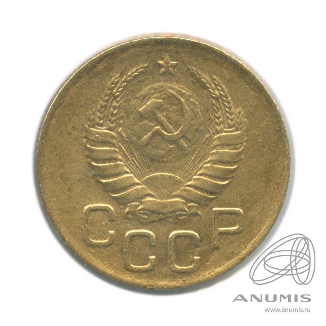 3 копейки 1939 — Венок 11 лент. л/c: Звезда выпуклая (фигурная). В холдере (л/c: Звезда выпуклая (фигурная))