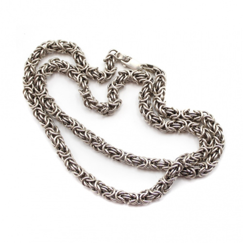 Цепочка, 45,5 см. серебро 925 пробы. 31 гр
