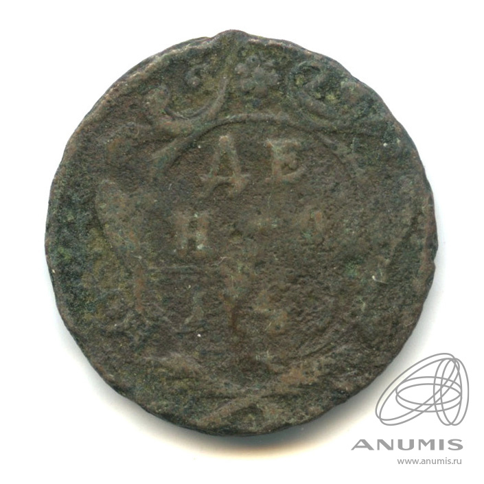 Деньга (½ копейки) 1749 — ½ копейки) - Орел 1744, 1748 г(?)(? (Орел 1744, 1748 г.)