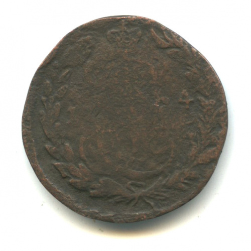 Деньга (½ копейки) 1764 ЕМ. R3. Редкая