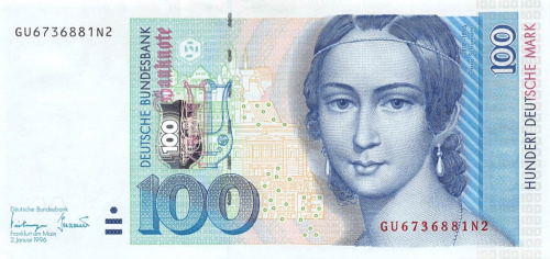 100 марок 1996