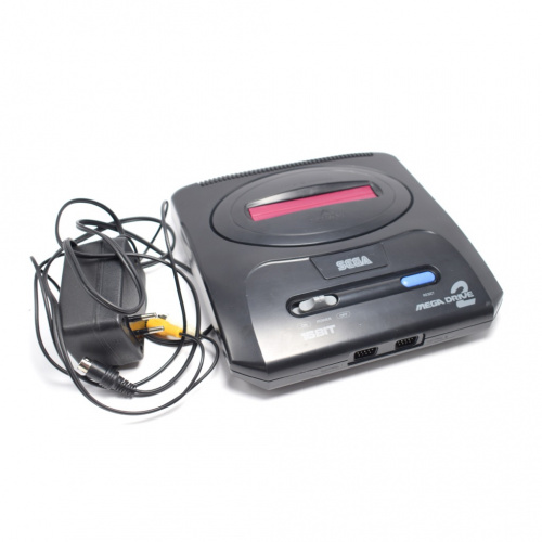 Приставка Sega Mega Drive 2. С проводами и блоком в комплекте. Без джойстиков
