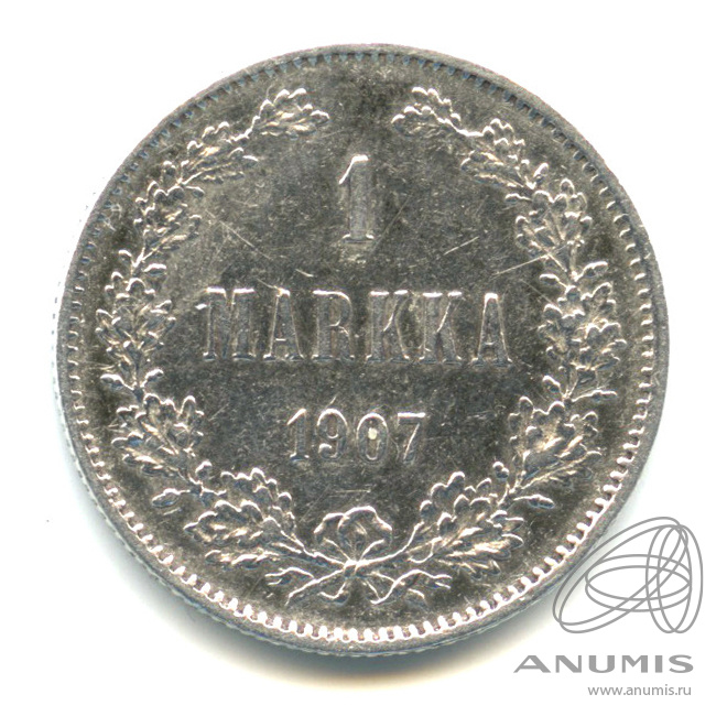 1 марка 1907 L — Для Финляндии