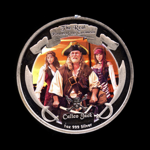 2 доллара — Джек Рэкхем. Пираты Карибского моря. 2011