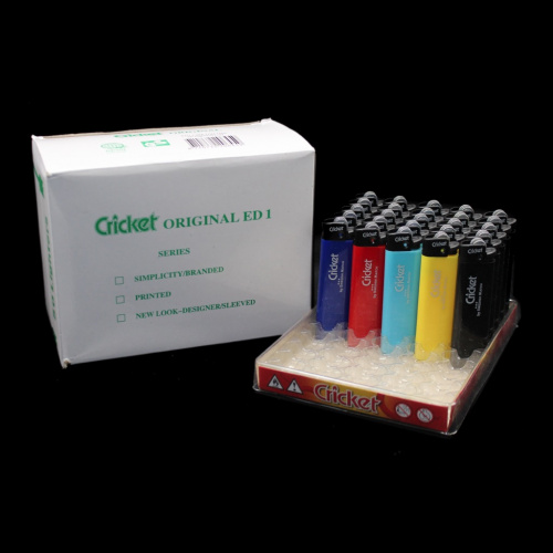 Лот зажигалок «Cricket», 25 шт. Рабочие