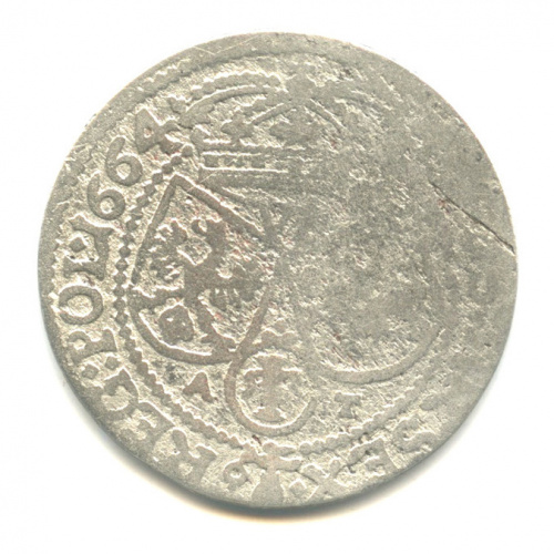 Шостак (6 грошей) 1664