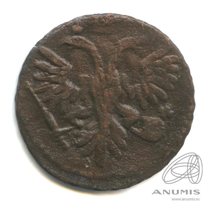 Деньга (½ копейки) 1735 — (½ копейки) - Орел 1730 г (Орел 1730 г.)