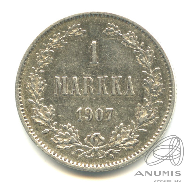 1 марка 1907 L — Для Финляндии