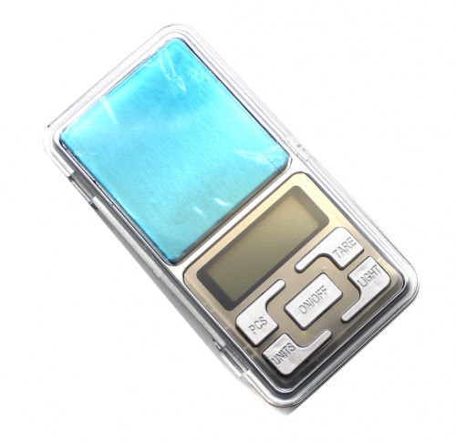 Весы электронные «Pocket Scale». В упаковке 13,5×7 см. С батарейками (внутри)