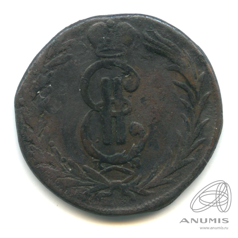 2 копейки 1769 КМ — Сибирская монета