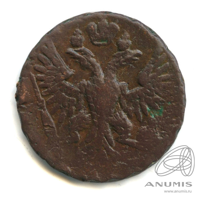 Деньга (½ копейки) 1750 — (½ копейки) - Орел 1744, 1748 г (Орел 1744, 1748 г.)