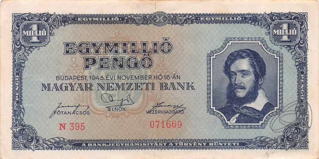 100 Пенго 1945. 1 Pengo. Человечик пенго.