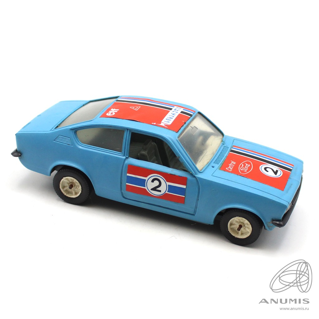 Модель гоночного автомобиля «Opel Kadett». Пластмасса. Масштаб 1/24. Размер  17 см