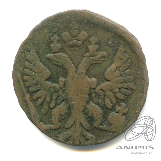 Деньга (½ копейки) 1749 — (½ копейки) - Орел 1744, 1748 г (Орел 1744, 1748 г.)