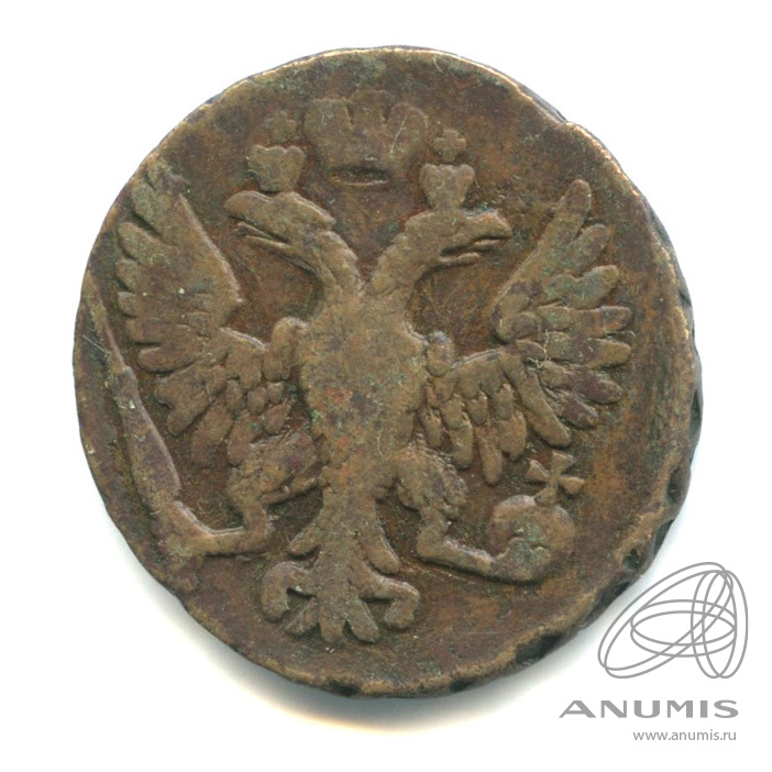 Деньга (½ копейки) 1749 — (½ копейки) - Орел 1744, 1748 г (Орел 1744, 1748 г.)