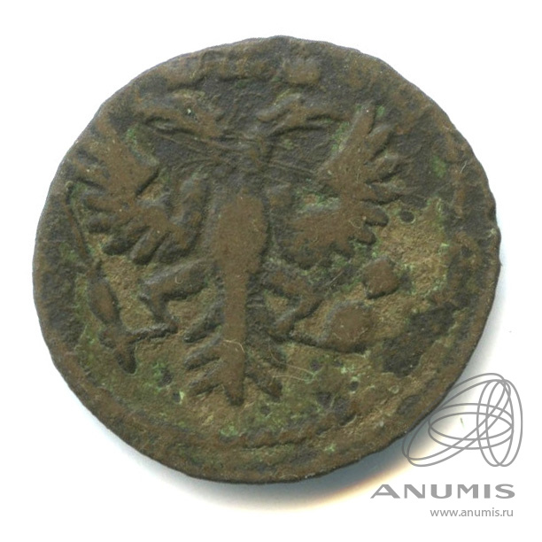 Полушка (¼ копейки) 1751 — (¼ копейки) - Орел 1748 г (Орел 1748 г.)