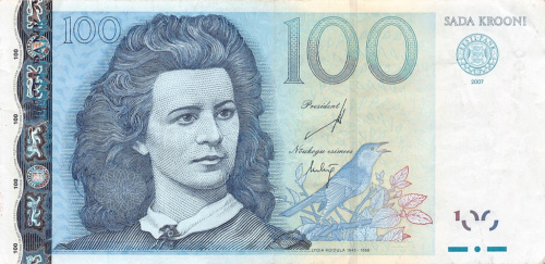 100 крон 2007