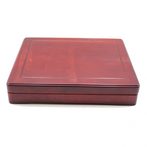Коробка для монет. 12 ячеек размером 5×5 см. Размер коробки 29×24,5×6 см