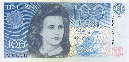100 крон 1991