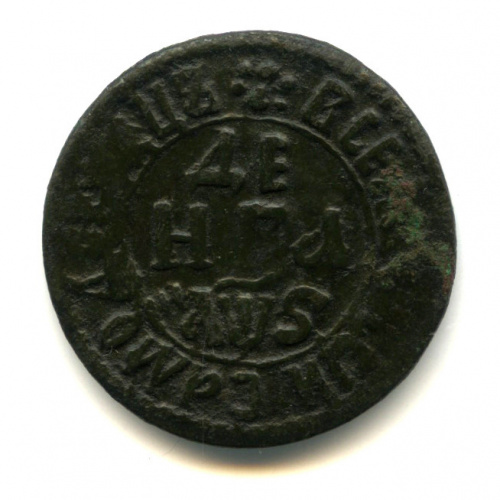Деньга (½ копейки) 1706. Биткин № 2627
