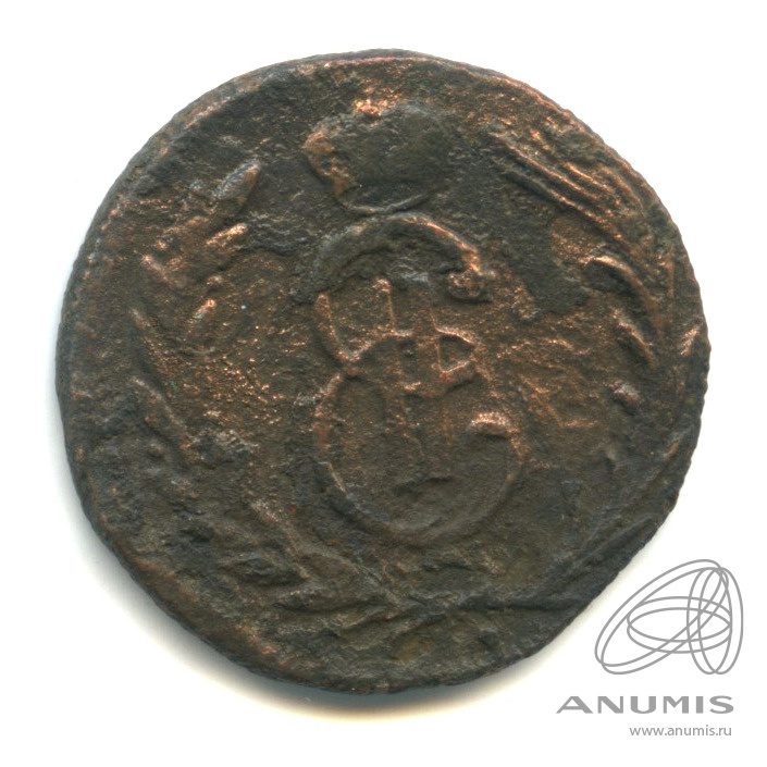 1 копейка 1774 КМ — Сибирская монета