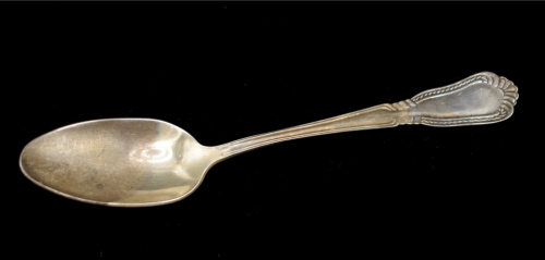 Ложка столовая, 19 см. Киевский ювелирный завод. Серебро 925 пробы. 69 гр 2003