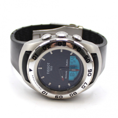 Часы наручные мужские «TISSOT». Рабочие. ⌀ 4,5 см