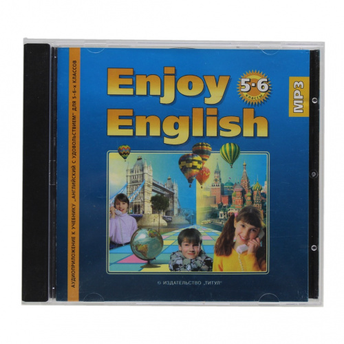 Диск MP3 «Enjoy English 5−6»
