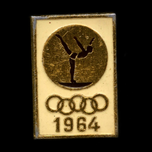 Знак «Олимпиада 1964 гимнастика» ЗХЛ