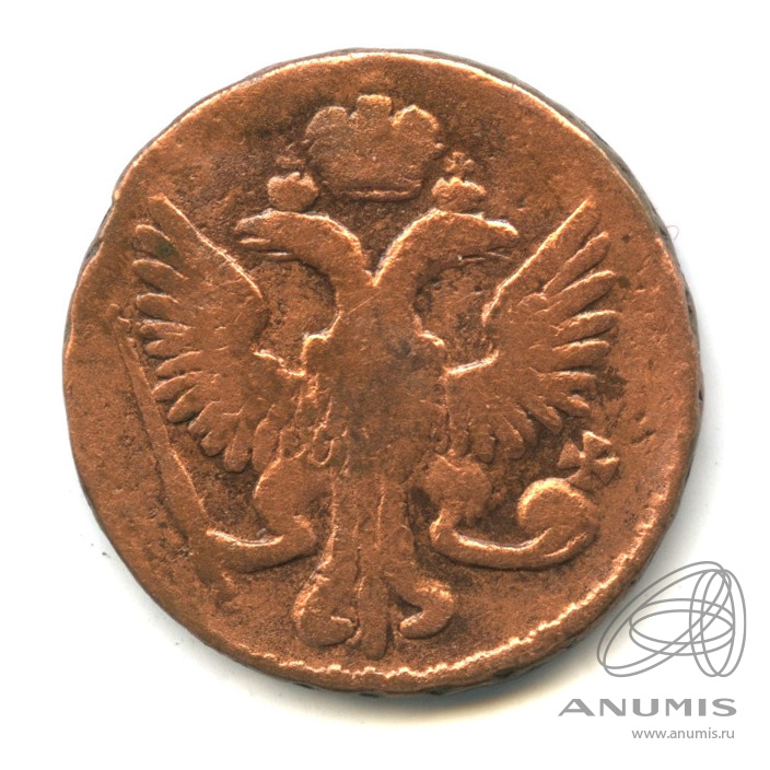 Деньга (½ копейки) 1746 — (½ копейки) - Орел 1744 г (Орел 1744 г.)